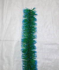 Ветка ритуальная зелено-голубая